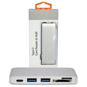 Ultimaxx USB 3.0 TYPE-C HUB-SIL