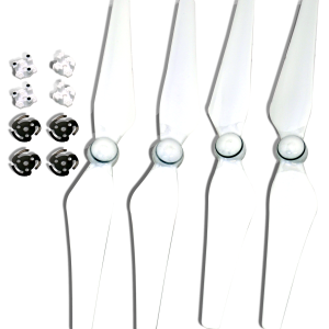 Ultimaxx DJI P4 QR PROPS W/INSTALL KIT- WHITE
