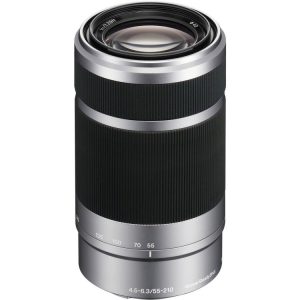 Sony E 55-210mm F/4.5-6.3 OSS Lens (Silver)