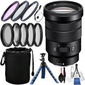 Sony E PZ 18-105mm F/4 G OSS Lens With Accessory Bundle