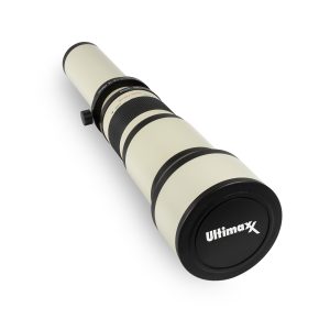 ULTIMAXX 650-1300mm Manual Zoom Lens - White