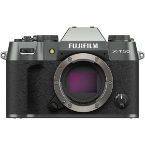 FUJIFILM X-T50 Mirrorless Camera (Body, Charcoal Silver)