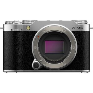 FUJIFILM X-M5 Mirrorless Camera (Body, Silver)