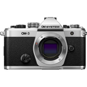 OM SYSTEM OM-3 Mirrorless Camera (Silver, Body)